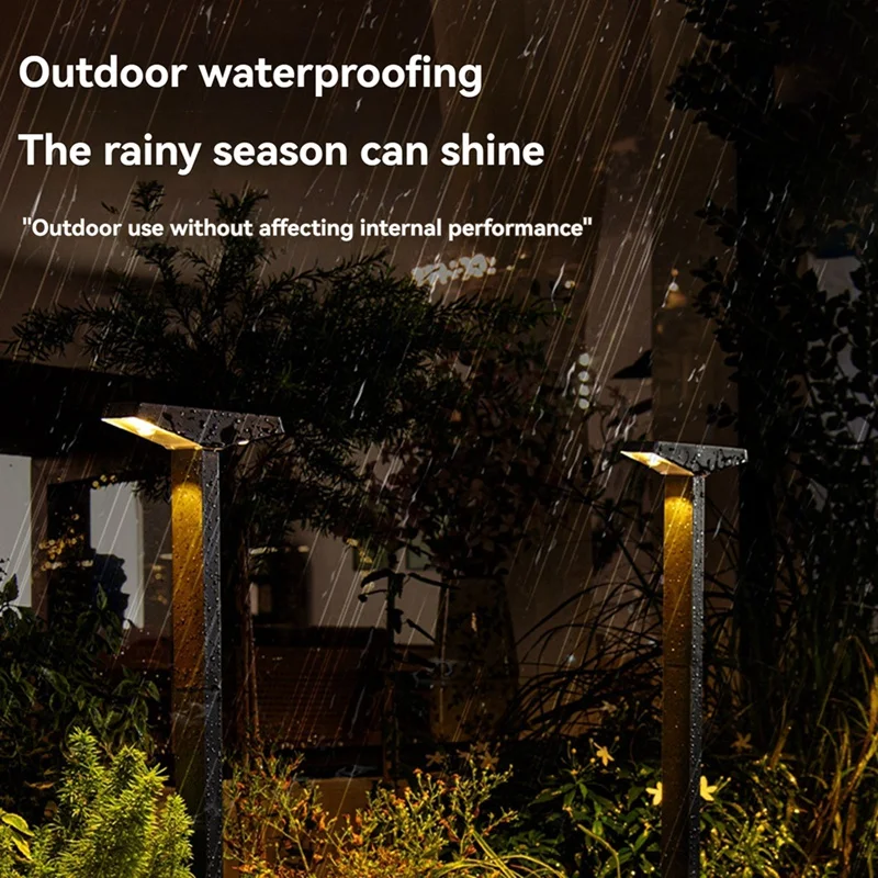 Solar Path Light Garden Light Waterproof Garden Light Solar Light Outdoor Light Road Decoration Solar Ground Light-AT64