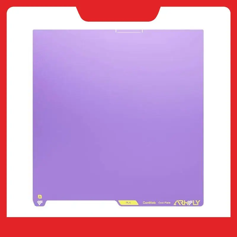 

ARKFLY Cobweb Cool Plate For Creality K2 Plus 3D Printer Compatible Phaetus Build Plate Spring Steel Single-Sided Textured