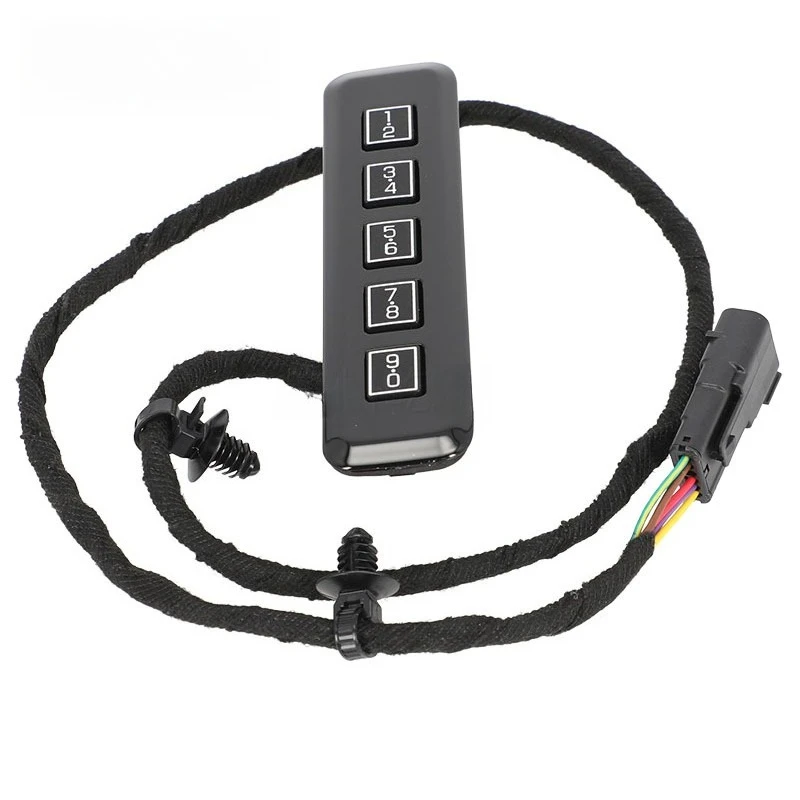 FL3T-14A626-ANW Universal Car Keyless Entry Lock Pad Switch Durable Auto Door Unlock Control Button Replacement Accessories