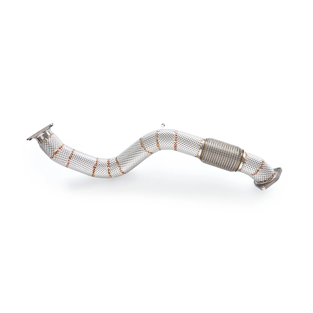 

Insulated Exhaust front section suitable for Honda Civic TYPE-R FL5 2.0T 2022-2024 304 Stainless Steel Exhaust System Sports Exh