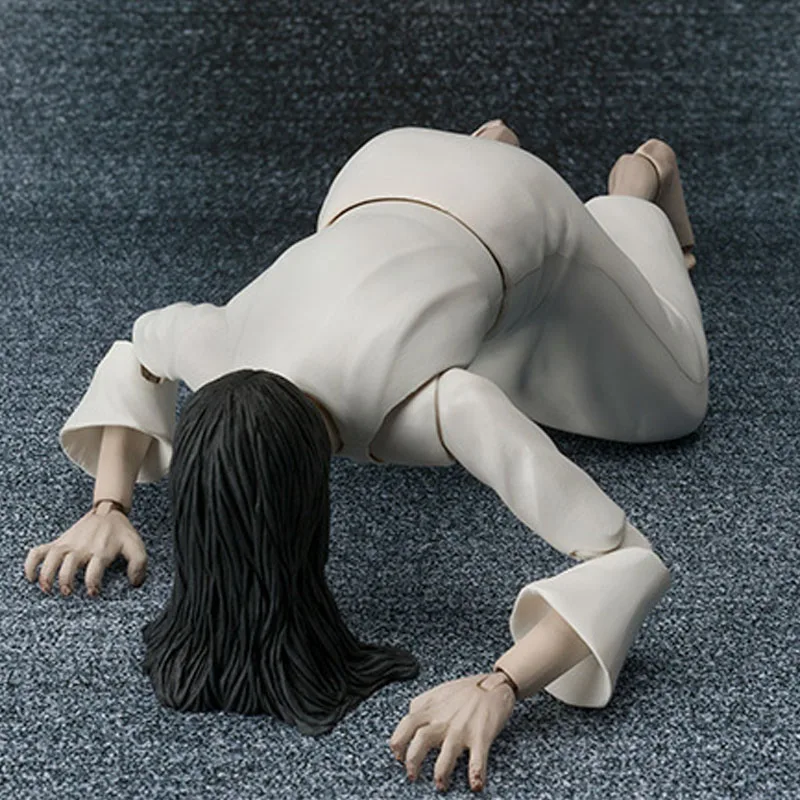 Bandai Echt S.H.Figuarts Anime Figuur Sadako Yamamura 140mm Action Figure Speelgoed voor Jongens Kids Gift Collectible Model Ornamenten