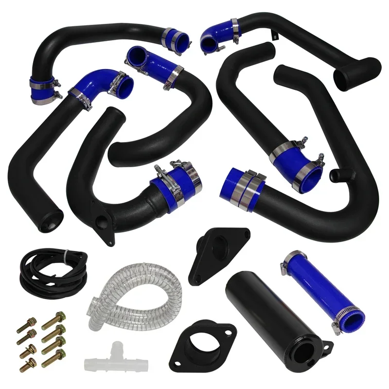 

Fit for Subaru Impreza WRX STI EJ25 2.5L 2008-2014 Overflow Tank Turbo Front Intercooler Pipe & Coolant