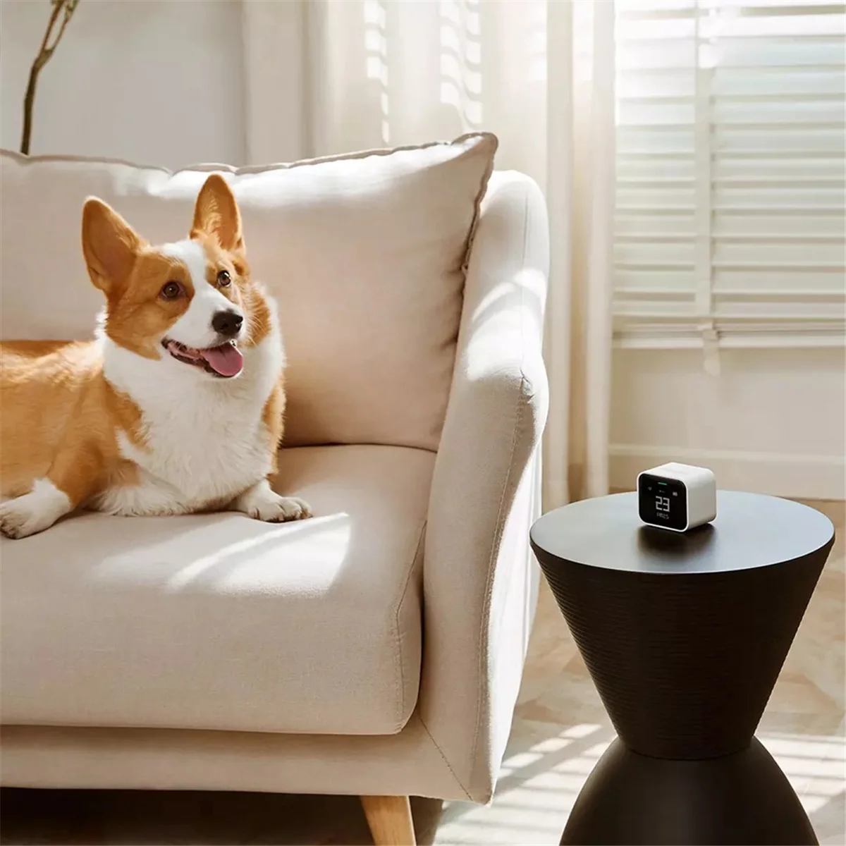 AUU-Air Quality Detector WiFi 5In-1 Air Quality Monitor CO2/Temperature/Humidity/PM2.5/PM10 For Home School Office Grow Tent