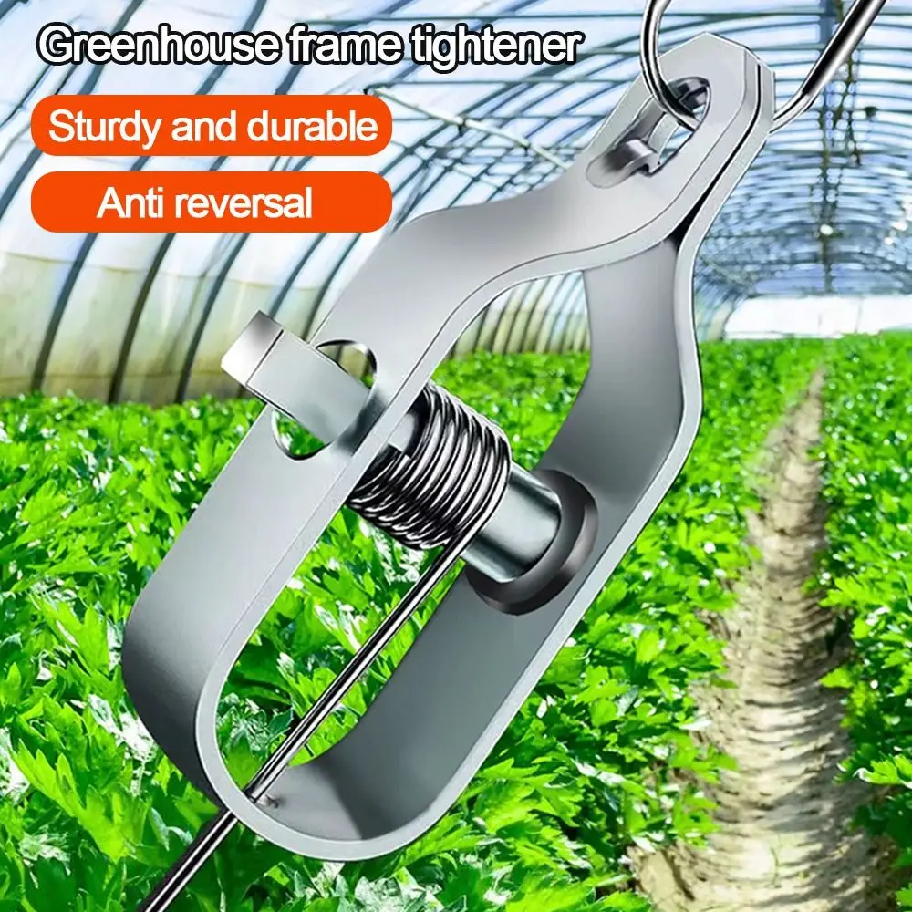 

New Heavy Duty Wire Tightener Silver Galvanised Electric Fence Tightener Tensioning Cable Farm