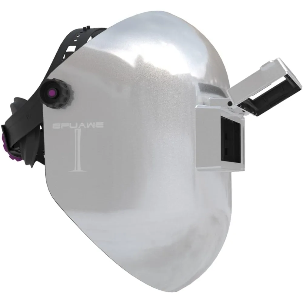 

US Shipping Welding Helmet Flip Up Chopped Fiberglass Sugar Scoop Pipeline Hood
