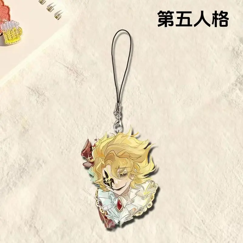 Identity V Anime KeyChain for Women Fashion Funny Cute Figure Acrylic Keyring Pendant Key Chain