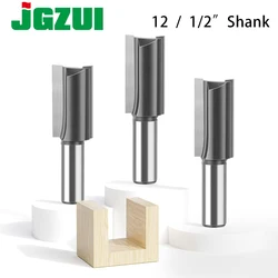 12mm gambo 11-22mm diametro lama diritta estesa lunghezza 40mm punta del Router fresa dritta scanalata fresa per la lavorazione del legno