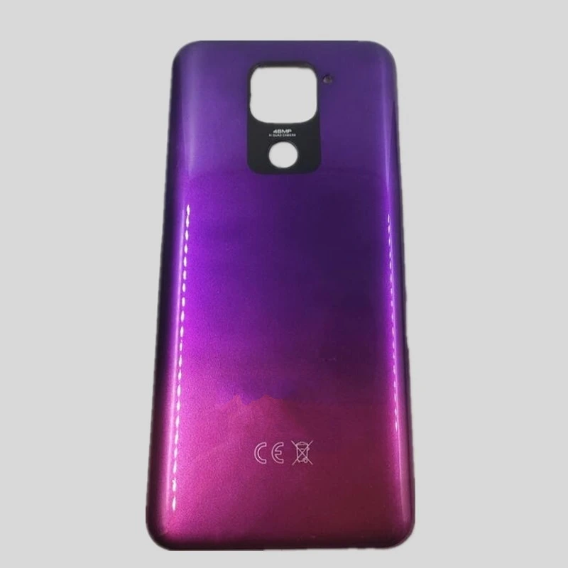 New Back Cover for Xiaomi Redmi Note 9 Back Battery Cover Door Rear Housing Case for Redmi 10x 4G Battery Cover with Side Button