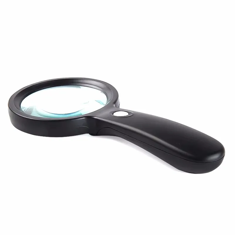 

ZC1-Ручная большая лупа 10X90 мм с линзой, 12 светодиодной подсветкой, лупа с подсветкой для ремонта пожилых людей