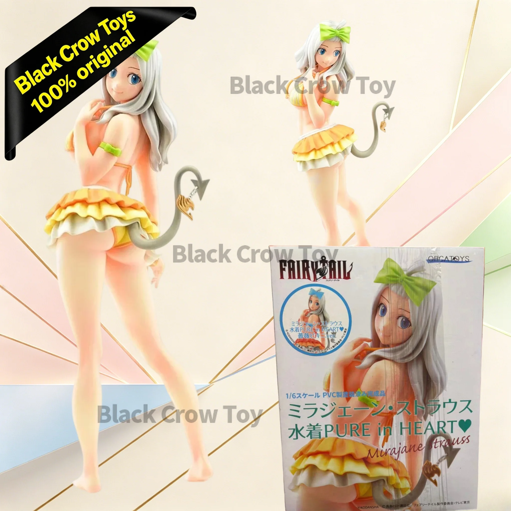Orcatoys Fairy Tail Mirajane Strauss Mirajane Swimsuit PURE in HEART 1/6 Figure, Collectible Toy Gift