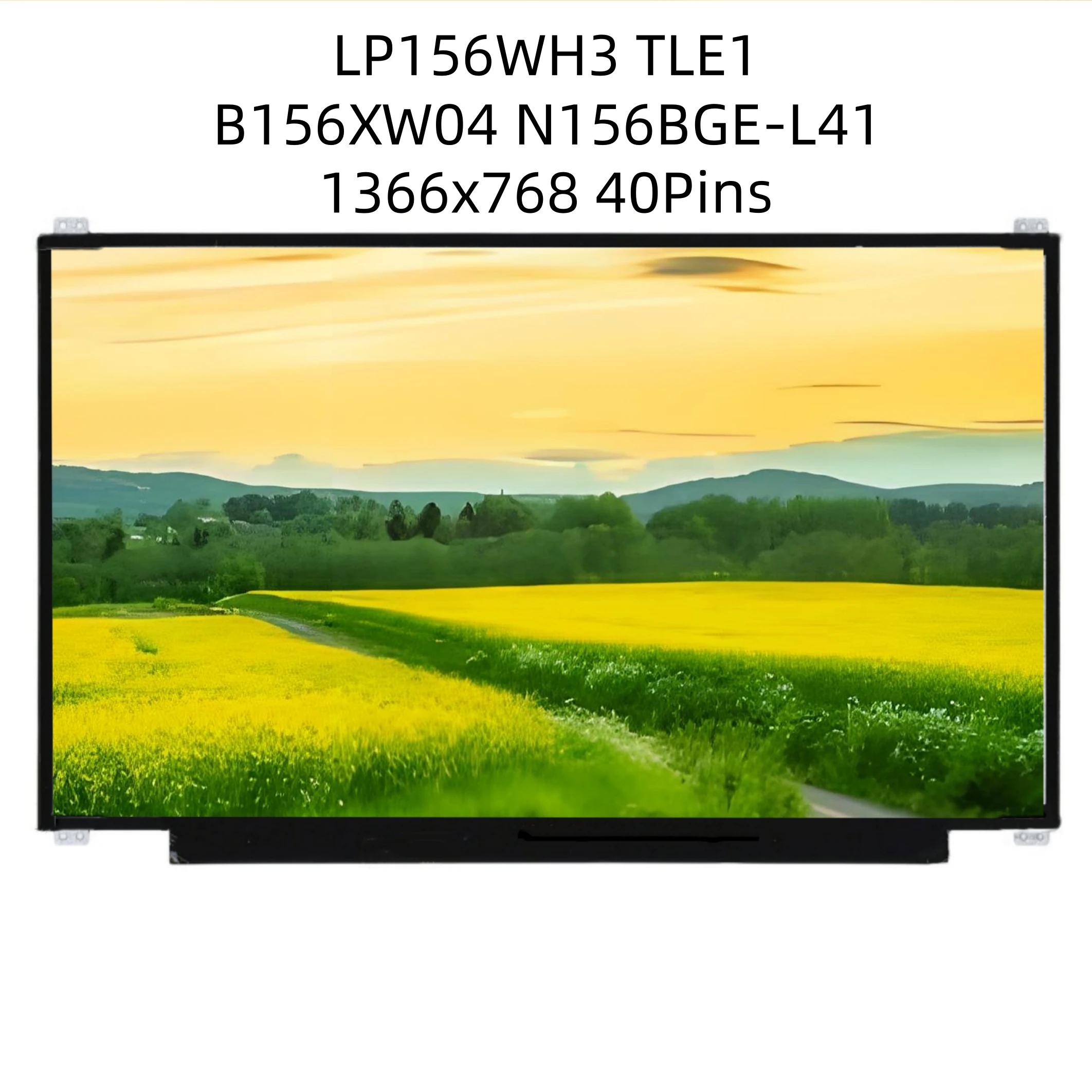 LP156WH3 TLE1 TLAA TLBC TLL3 TLS1 TLS2 TLT1 TLL1 TLM1 TLS3 TLT2 B156XW04 N156BGE-L41 N156B6-L0D Laptop LCD Screen