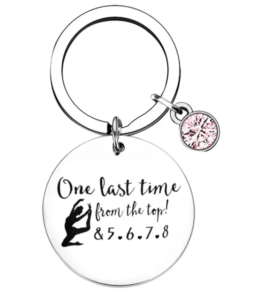 Dance Teacher Appreciation Gift Keychain Thank You Gift Key Rings Dance Instructors Dance Teacher birthday chrismas gift