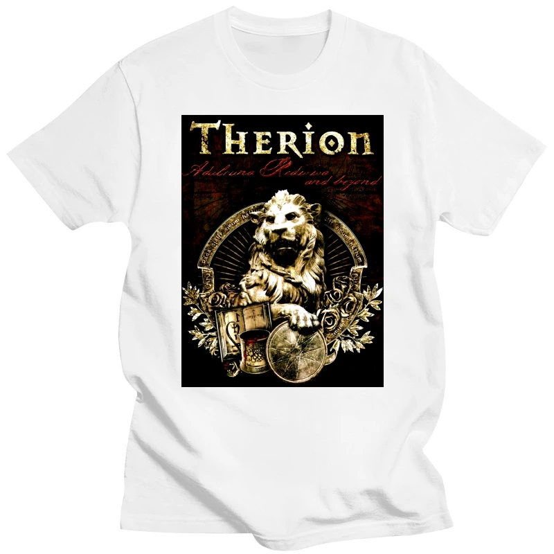 Therion Blitzkrieg Megatherion symphonic metal band tee T-shirt S M L XL 2XL 3XL O-Neck T Shirt Harajuku Tops Tees