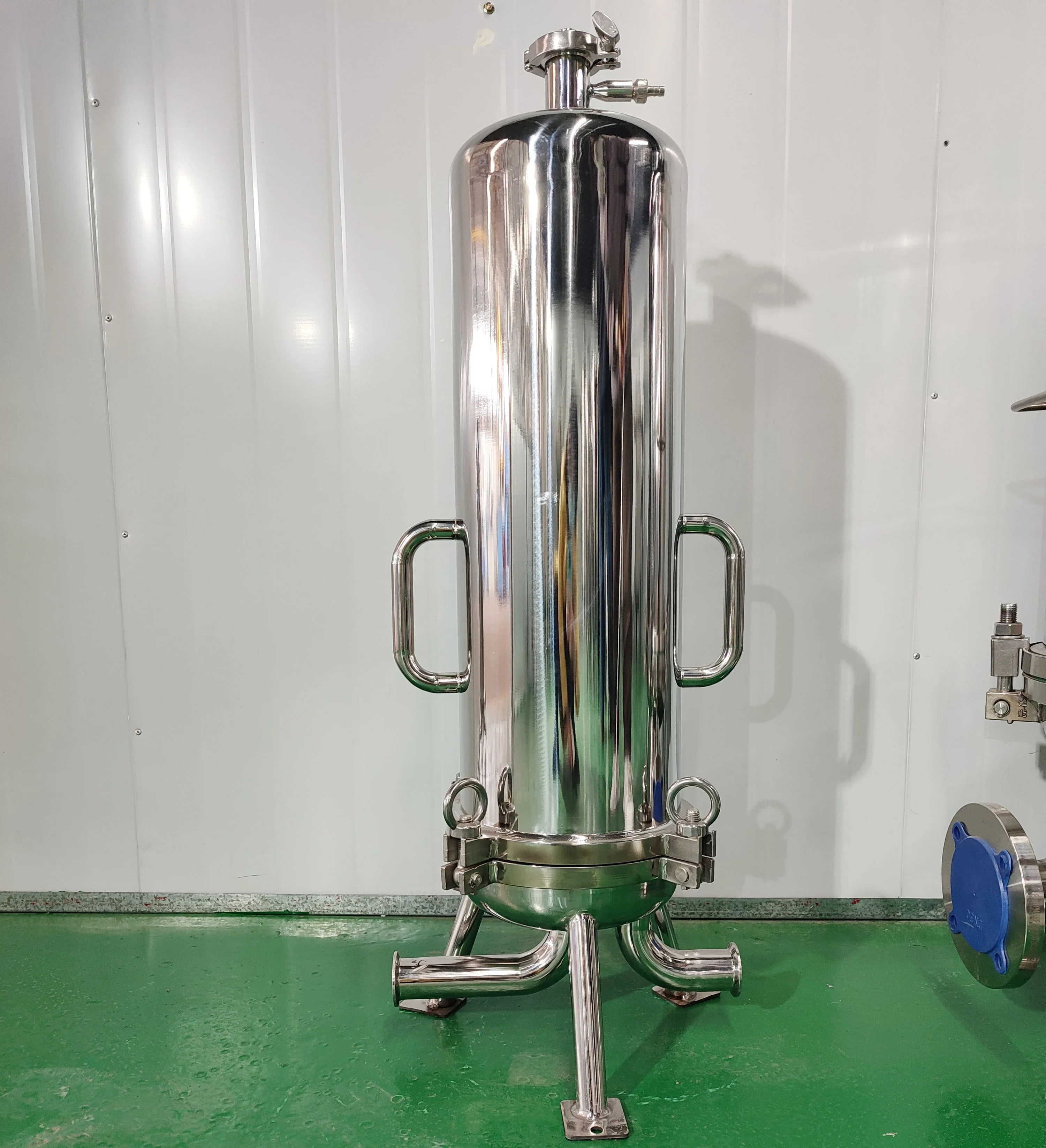 Stainless Steel Polished 304/316 Microfilter Fine Chemical Liquid Filtration System