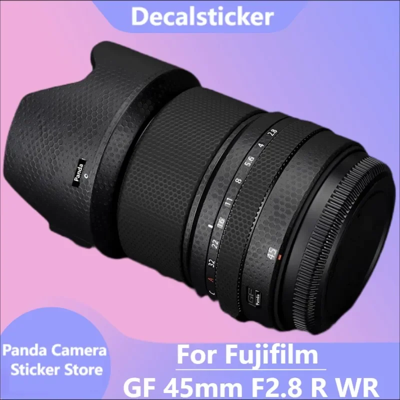 GF 45 F2.8 R WR Anti-Scratch Camera Sticker Coat Wrap Protective Film Body Protector Skin For Fuji Fujifilm GF 45mm F2.8 R WR