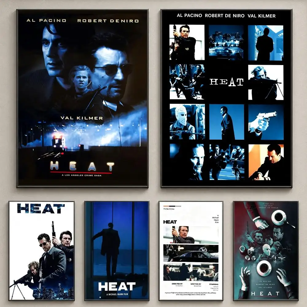 Movie H-Heat Poster Poster Large Unframed Wall Art Modern Minimalist Decor Print for Living Room Home