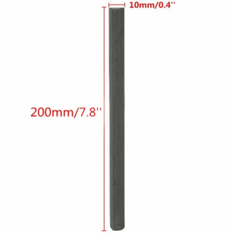Ferrite Rod Bar Loopstick para antena de rádio, cristal aéreo, 100mm, 140mm, 160mm, 200mm, 1 pc