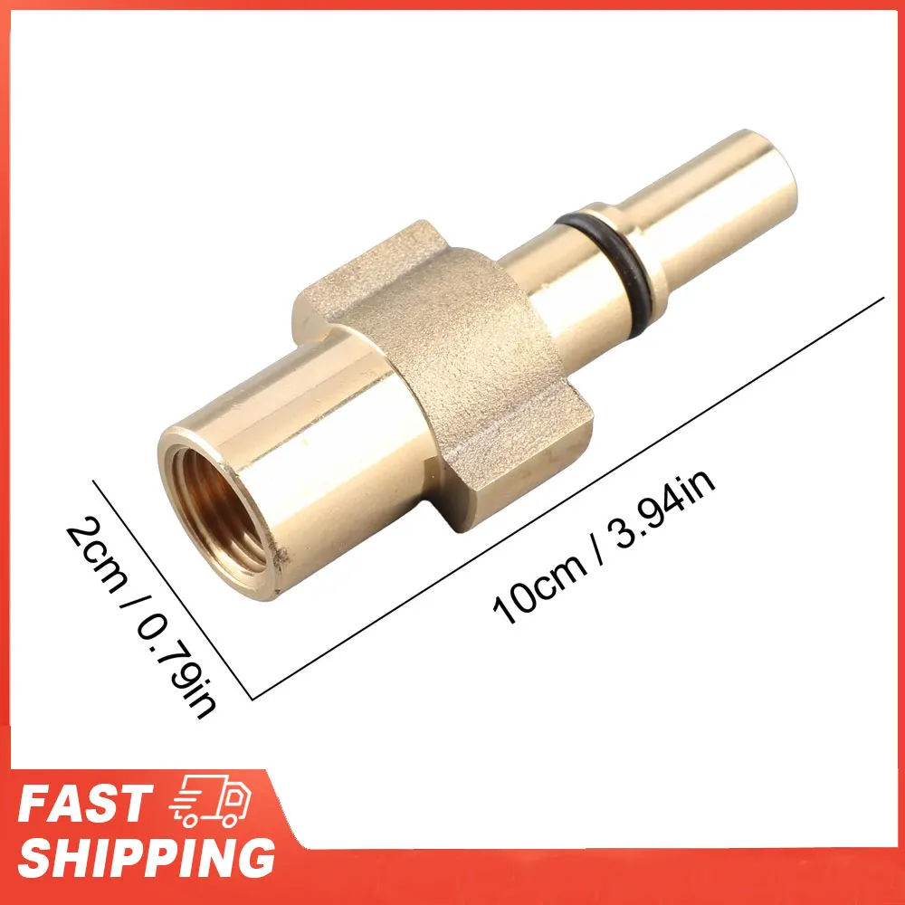 قابل للتعديل غسيل السيارات الثلوج رغوة انس فوهة الضغط زجاجة الصابون بندقية 1/4 "محول ل Karcher Bosch Lavor Nilfisk فقاعة رغوة