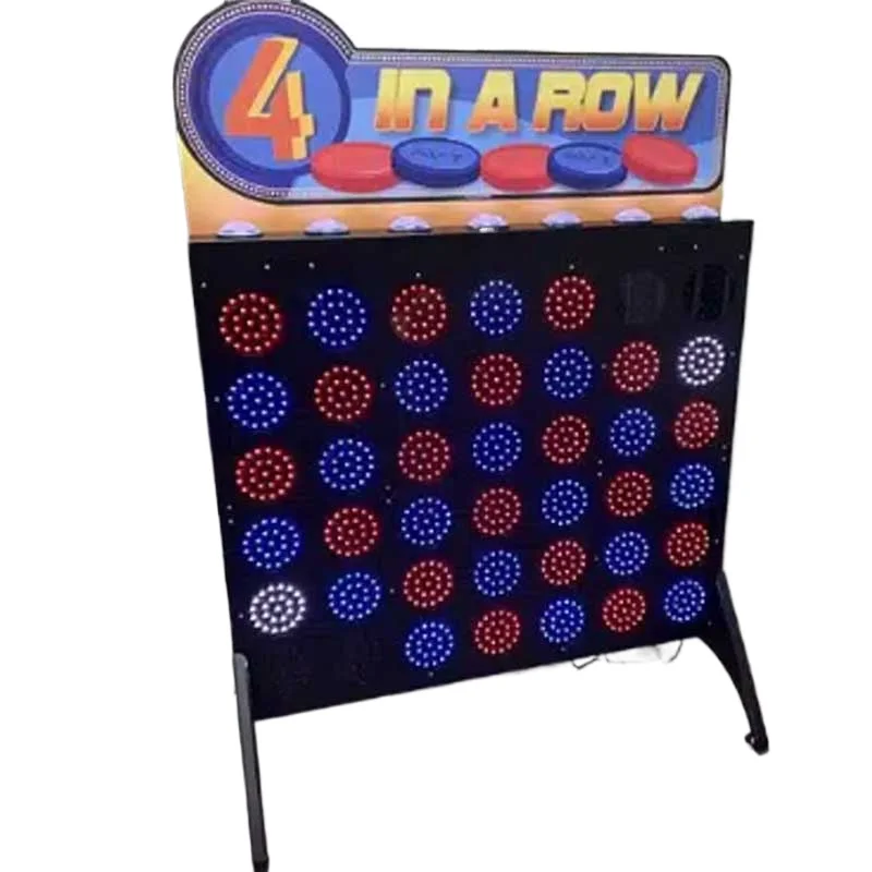 Four row arcade games, electronic lighting strategies, event parties, rental machines, amusement park equipment