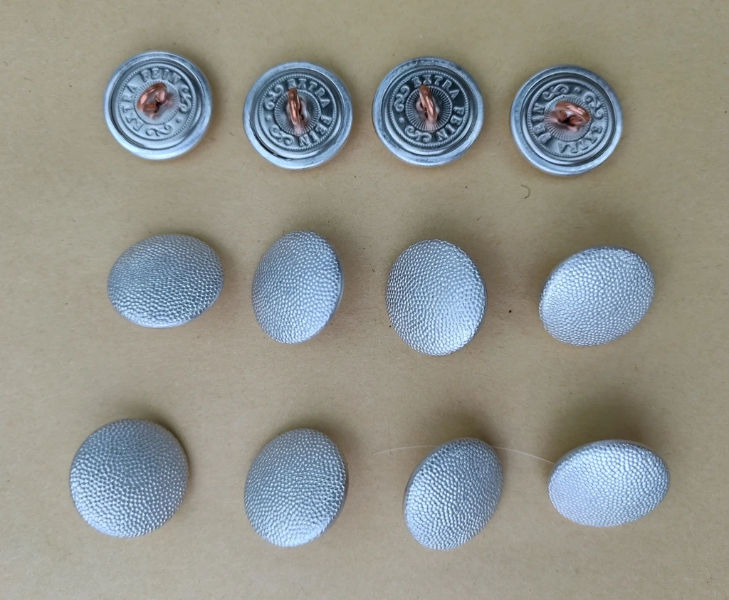 12 قطعة الحرب العالمية الثانية WW2 ضابط الألمانية بيبل الحبوب تونك زر 21 مللي متر REPRO العسكرية