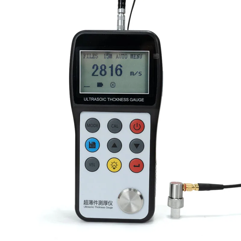 Ultrasonic Thickness Gauge High Precision, Ultra-thin Metal, Plastic Thickness Gauge