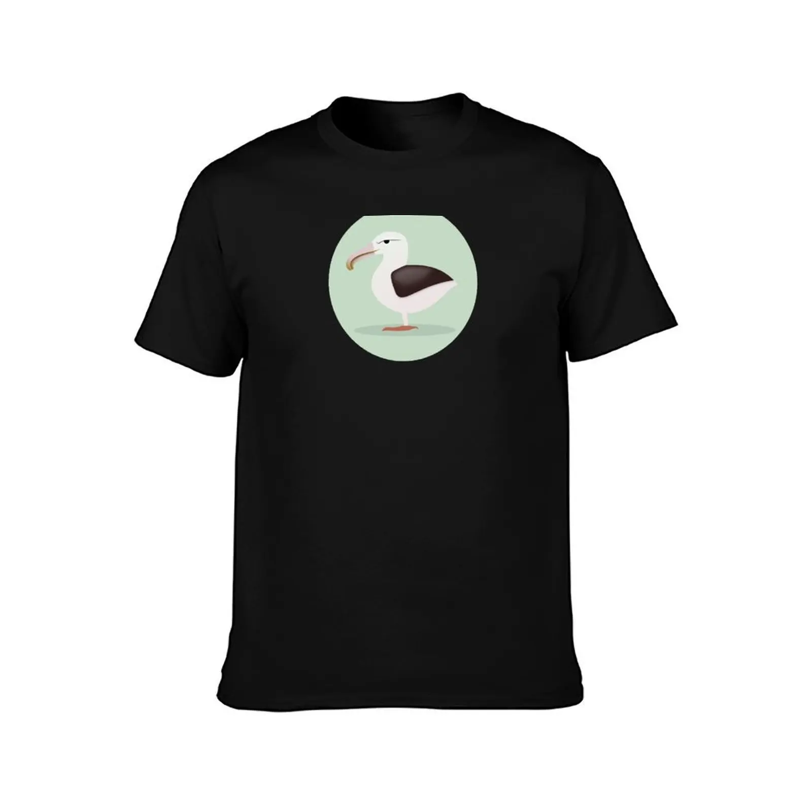 Wandering Albatross T-Shirt Streetwear Print Tee Shirt T-Shirt