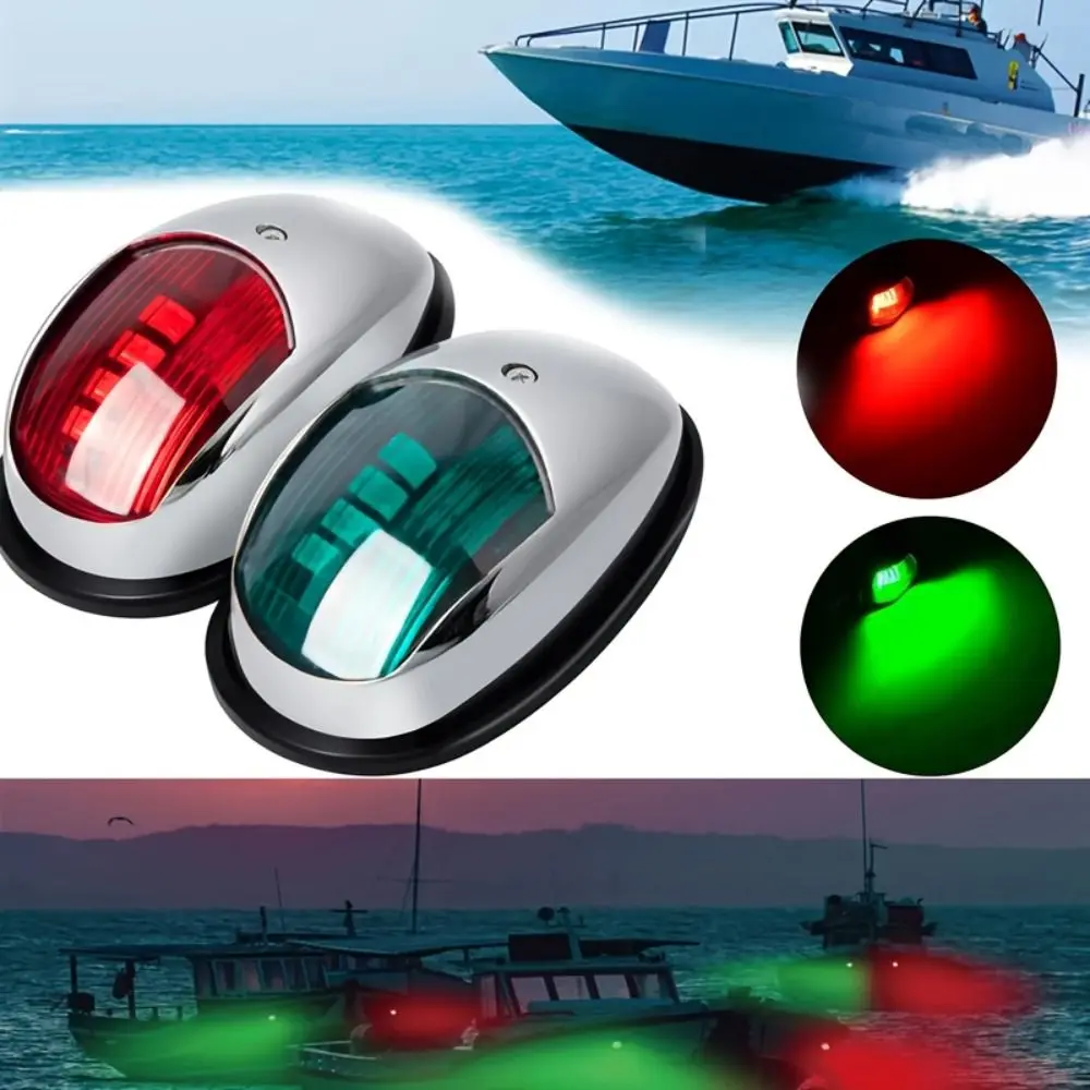

side light LED Marine Sounding Light Ship navigation light Red and Green LED Navigation Light Warning Lamp Yacht Truck