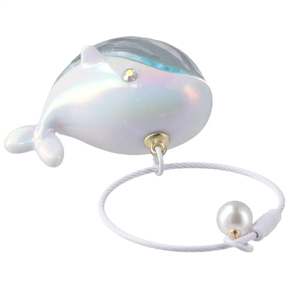 سلسلة مفاتيح محمولة للحوت مع حلقة ، أكريليك وسبائك ، متعددة الألوان ، سلسلة مفاتيح سيارة لطيفة ، قلادة حقيبة ظهر ، حقيبة مفاتيح ، هدية عيد الميلاد ، هدايا