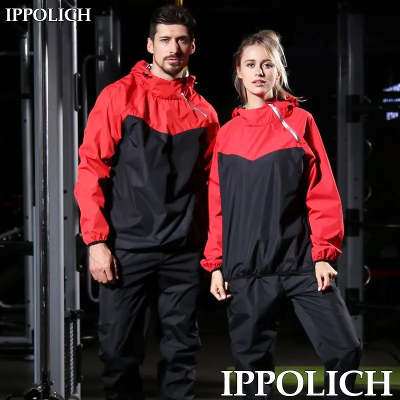 Couple Sweating Set Men Fitness Weight Loss Sportswear Women Running Gym Loss Tracksuit Running Gym Sport Fat Loss Sweating Suit