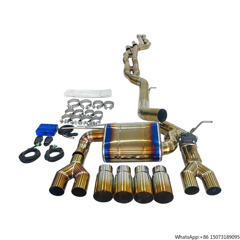 

Прямые поставки с завода в Китае: Выхлопная система Valvetronic из титанового сплава, глушитель Catback для F8X F80 F82 F83 M3 M4