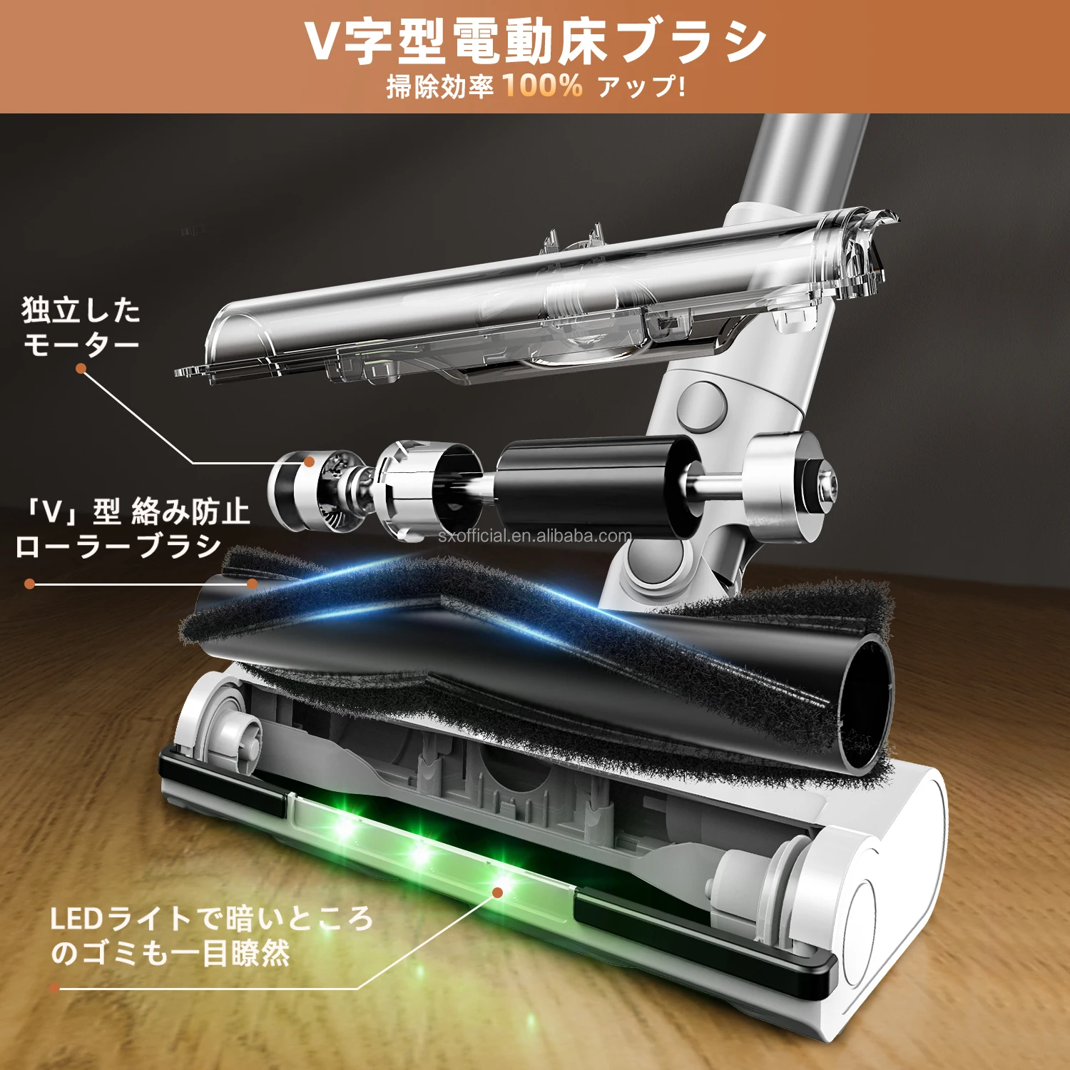 مكنسة كهربائية لاسلكية 8 في 1 |   2200 مللي أمبير شفط فائق |   خفيفة الوزن محمولة للسيارة والفندق