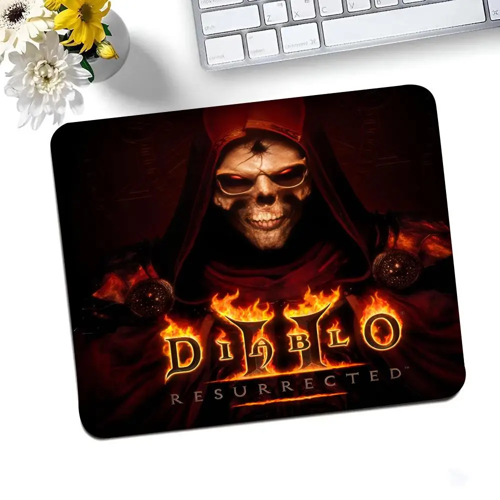 Game V-Vintage D-Diablos MINISO Mouse Pad Ultrafine Surface Gaming Accessories Keyboard Pads Gamer Mouse Mat Rubber Desk Mat