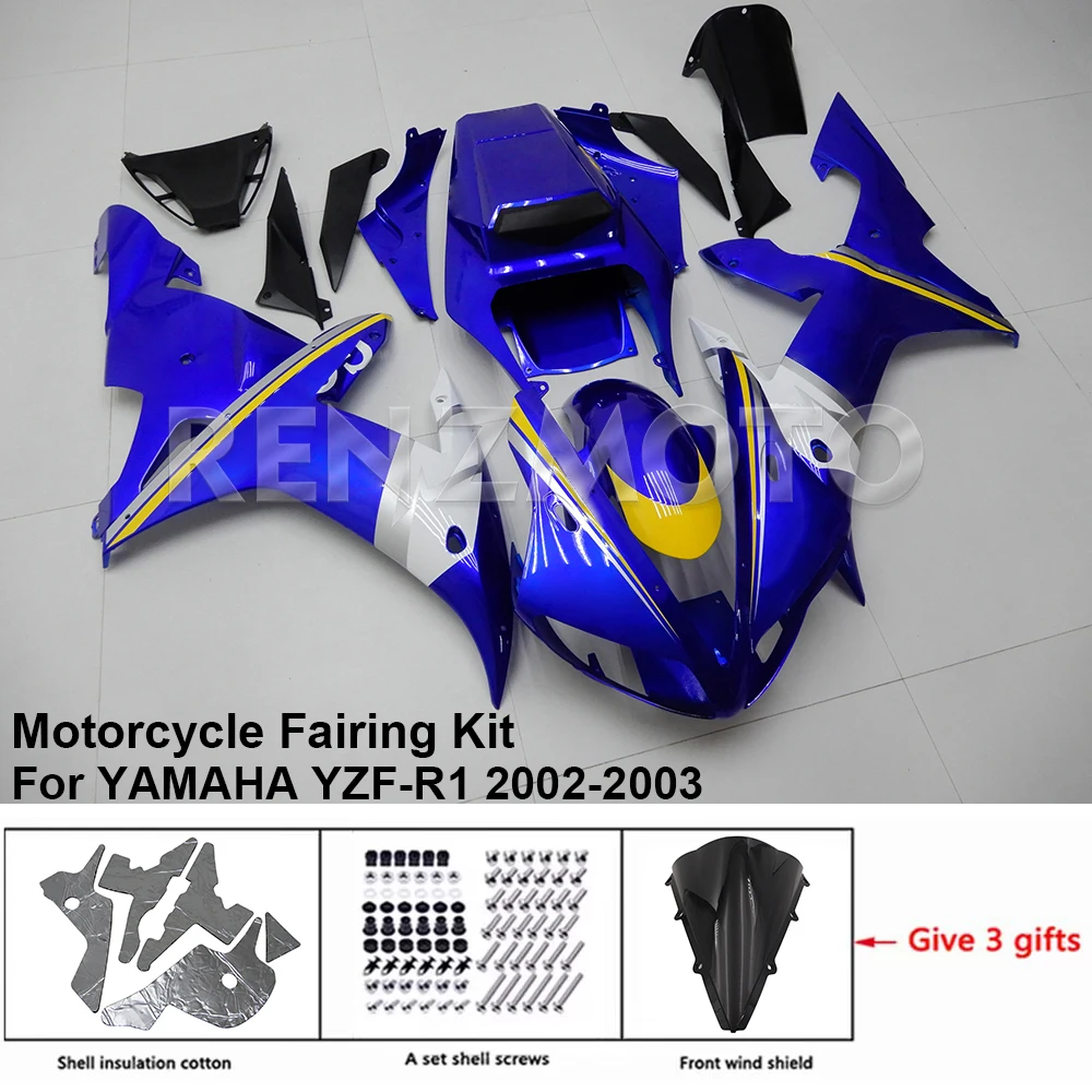 

Y1003-110a Motorcycle Fairing Set Body Kit Plastic For YAMAHA YZF-R1 2002-2003 Accessories ABS Injection Bodywork