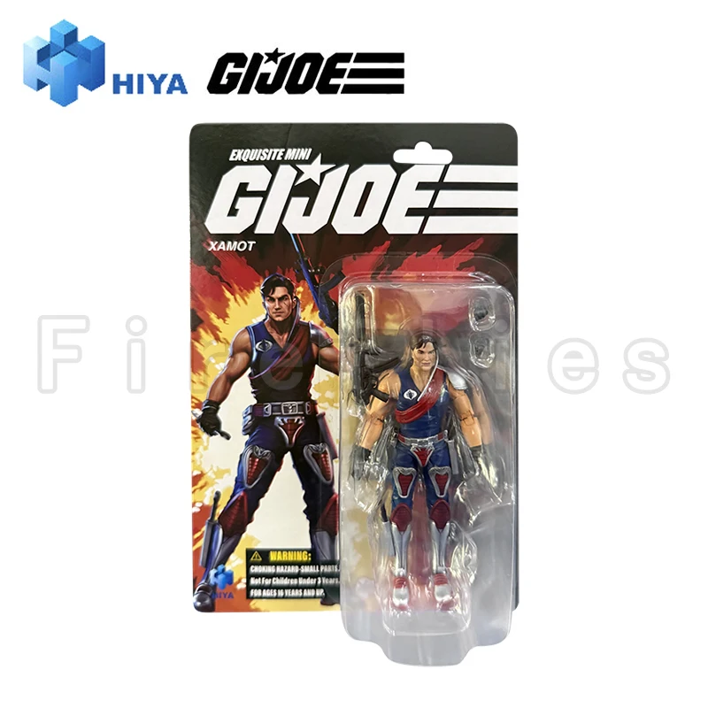 1/18 HIYA 4 inch Action Figure Prachtige Mini Serie G.I.Joe Xamot Anime Model Speelgoed