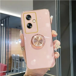 A 79 Diamond Bling Ring Holder Case On For Oppo A79 A2 5G OppoA79 Stand Cover