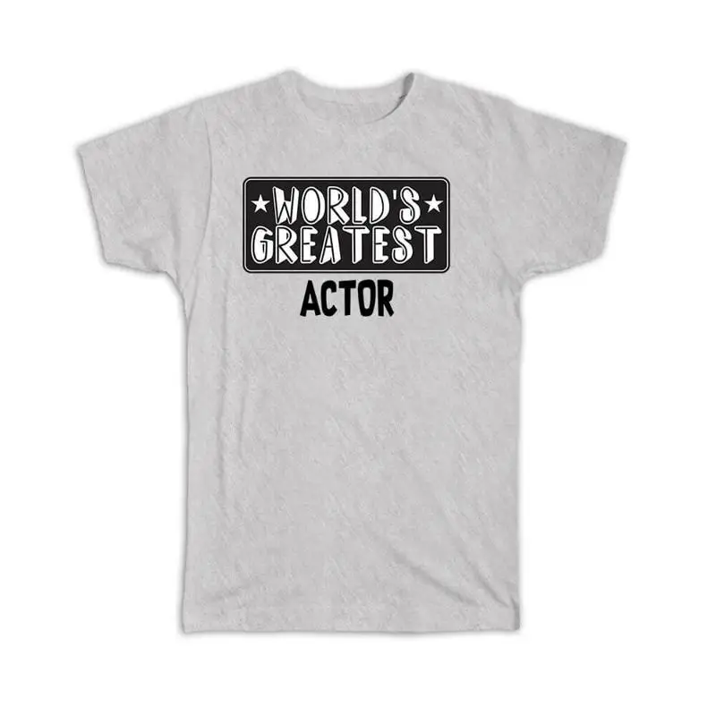 

Футболка World Greatest ACTOR Work Christmas Birthday Office Occupation