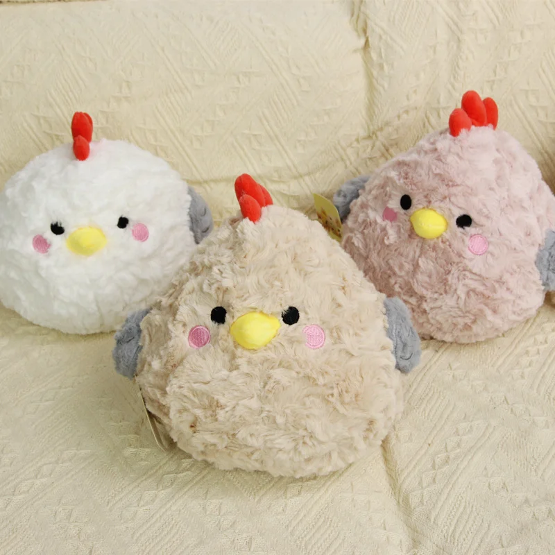 

20 см плюшевая игрушка куриная кукла милая курица мягкая и удобная подушка для сна для девочек подарок плюшевые игрушки подушка плюшевые мягкие игрушки