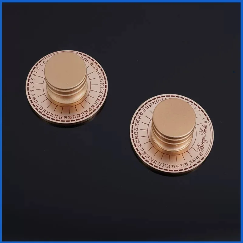 hifi amplifier speaker Aluminum Volume knob 1pcs Diameter 60mm Height 23mm  amplifier Potentiometer knob with yardstick scale