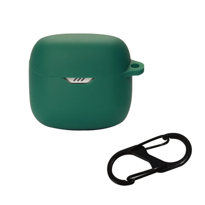 QX2B ปลอกกันลื่นสำหรับ JBL Tune Flex Headphone Housing ฝาครอบป้องกันรอยขีดข่วนแบบล้างทำความสะอาดได้