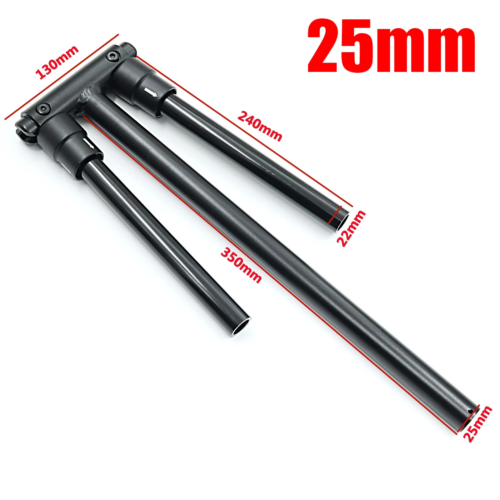 8/10 Inch Folding Kick Scooter Handlebar Handle For Kugoo M4 Electric Scooter T-bar Faucet Set Accessories