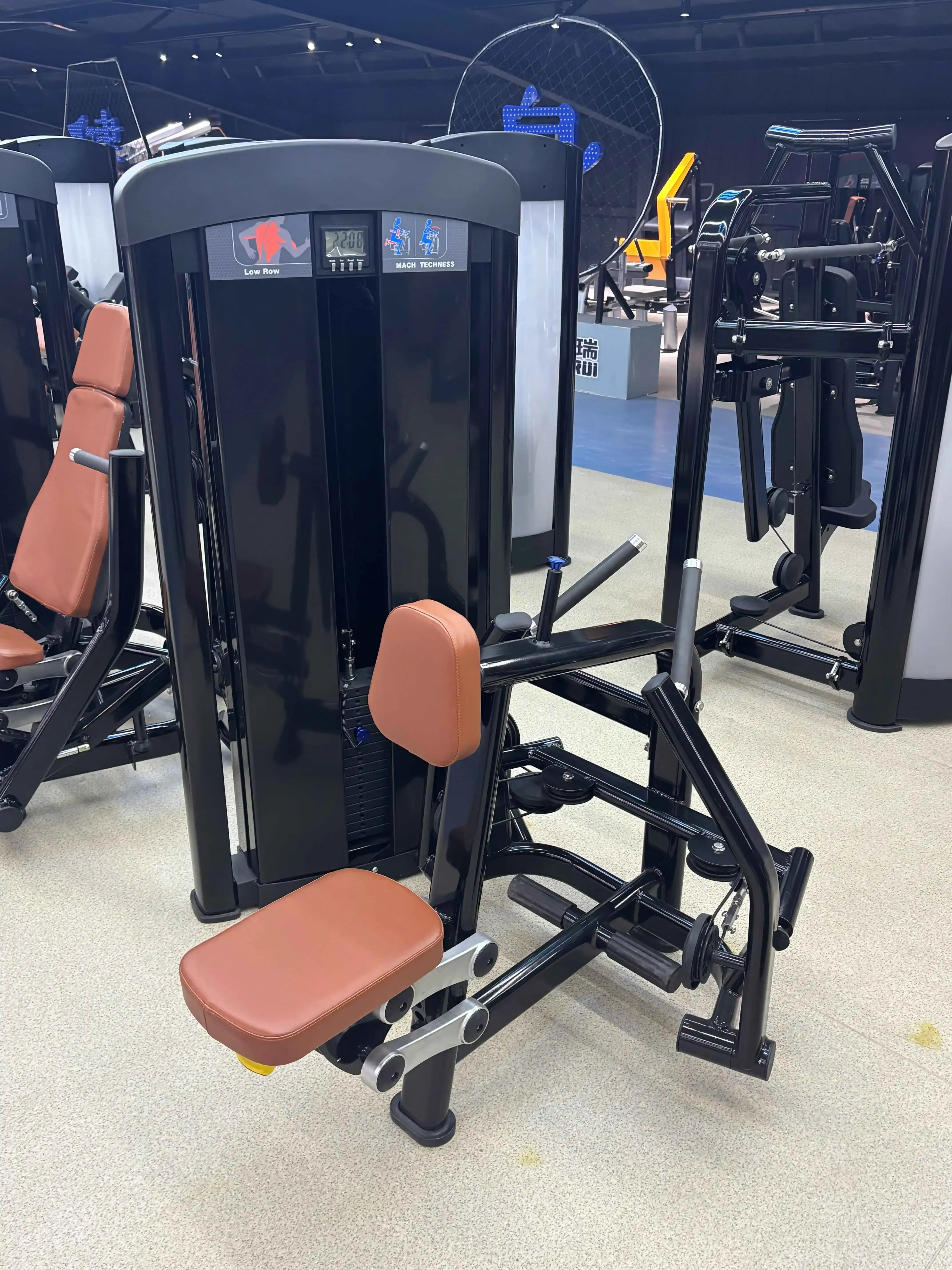 High Quality Factory Price Gym Commercial Fitness Equipment Seated Rowing Machine Pin Loaded Strength Trainer