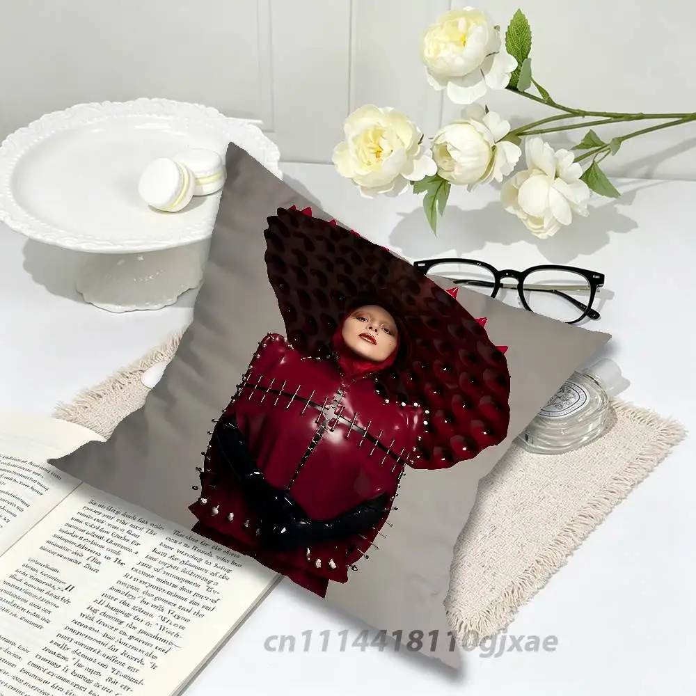 L-Lady Gaga Mayhem Pillow Case Living Room Sofa Cushion Cover Suitable For Home Bedroom Room Decoration