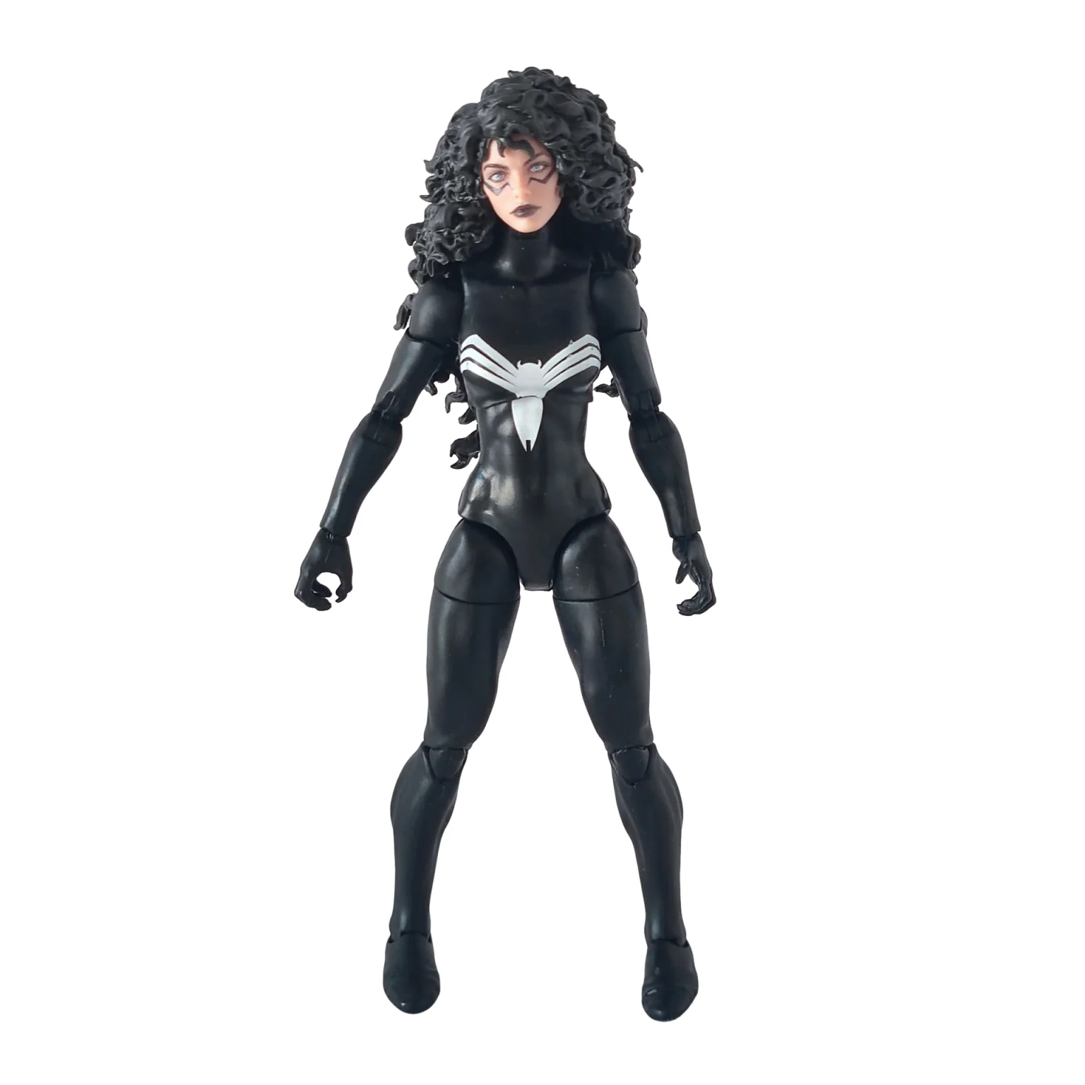 Marvel Legends Unlimited Plus Esclusiva Spider-Woman Peach Momoko Black 6" Action Figure