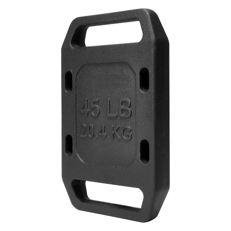 Single 45-pound cast iron hammer with handle for hammer hanging or weight training
