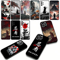 Japan Samurai Skeleton Bushido Ninja for Xiaomi Poco X7 X6 M7 M6 F6 C75 C65 Redmi Note 9 11 10 A4 A3 Pro 8T 9T 10C Cover Case