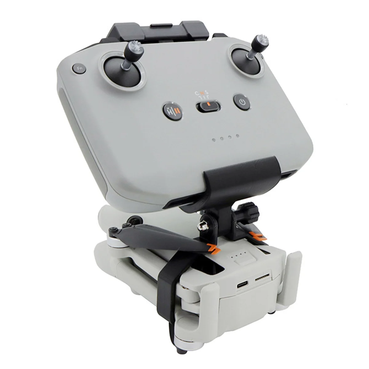 AD41-DJI Mini 4 Pro/Mini 3/Mini 3Pro 브래킷 연장 폴로드 핸드 헬드 셀카 스틱 드론 액세서리