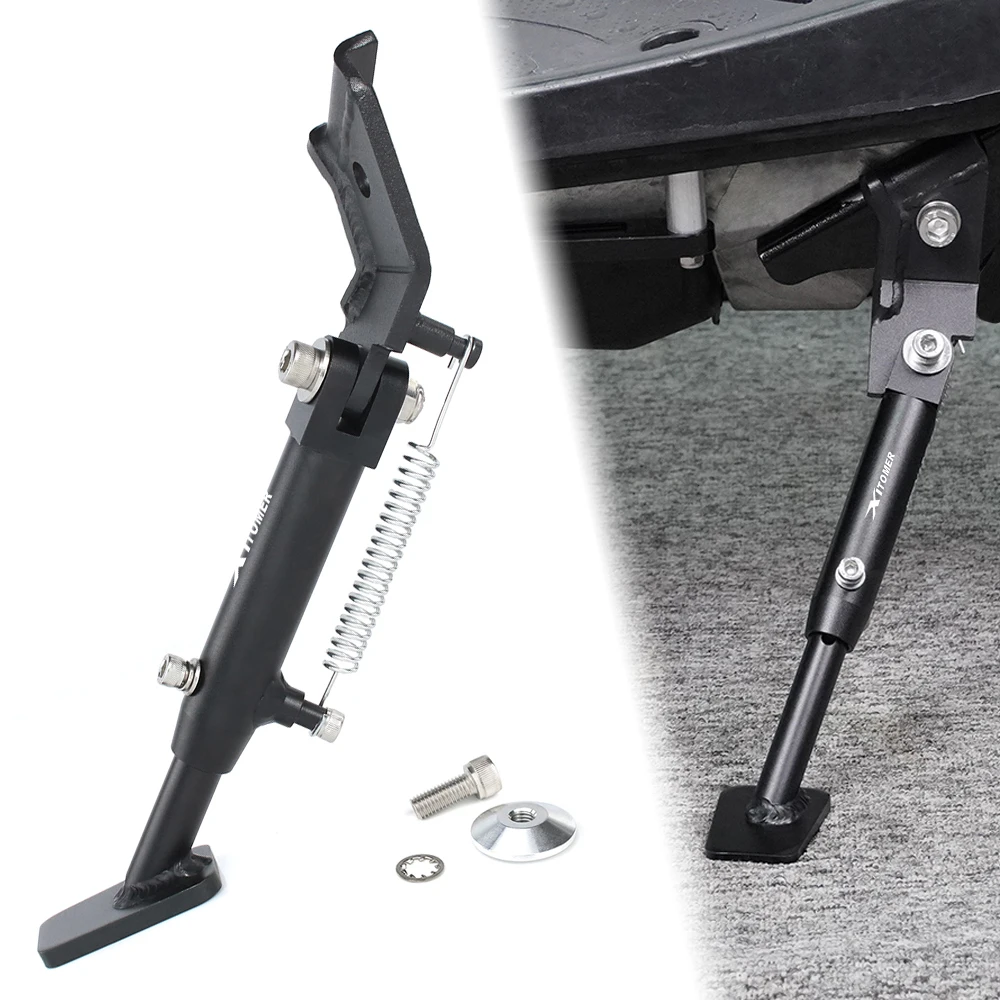 For Honda Ruckus / Zoomer 2003-2021 2022 2023 2024 Motorcycle Adjustable Kickstand Sidestand Holder Parking Rack Support Foot