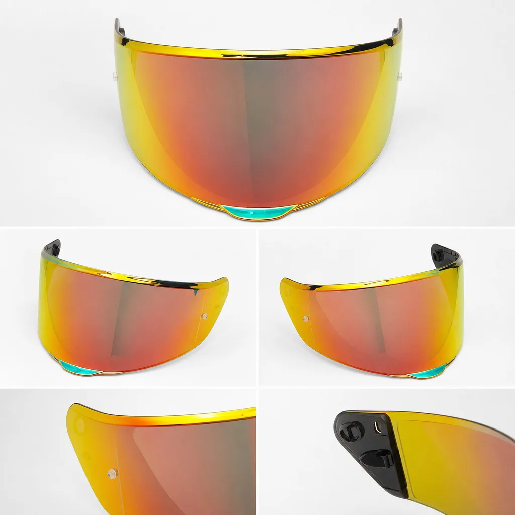 Day‑Night Windproof UV‑Protective Replacement Visor Compatible with LS2 FF820 RAPID III Full‑Face Helmet