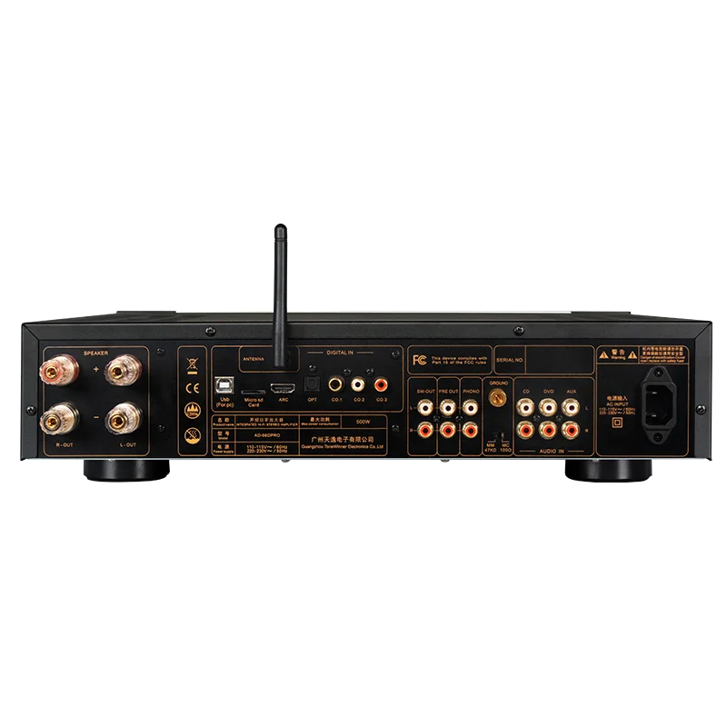 100W Home Amplifier 220V Wireless Multifunction Stereophonic Sound Receiver & Amplifier