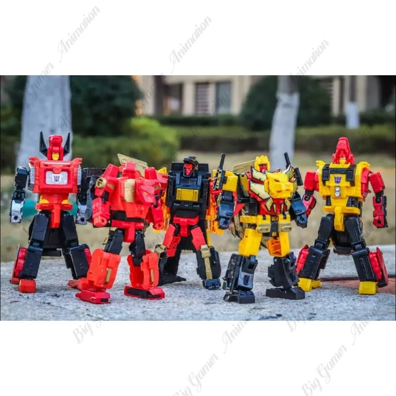 【In-stock】Original Hasbro Power of The Primes Titan Class Predaking 5-in-1 Combiner  PP31  Action Figure Collectible Toy Gift view 6
